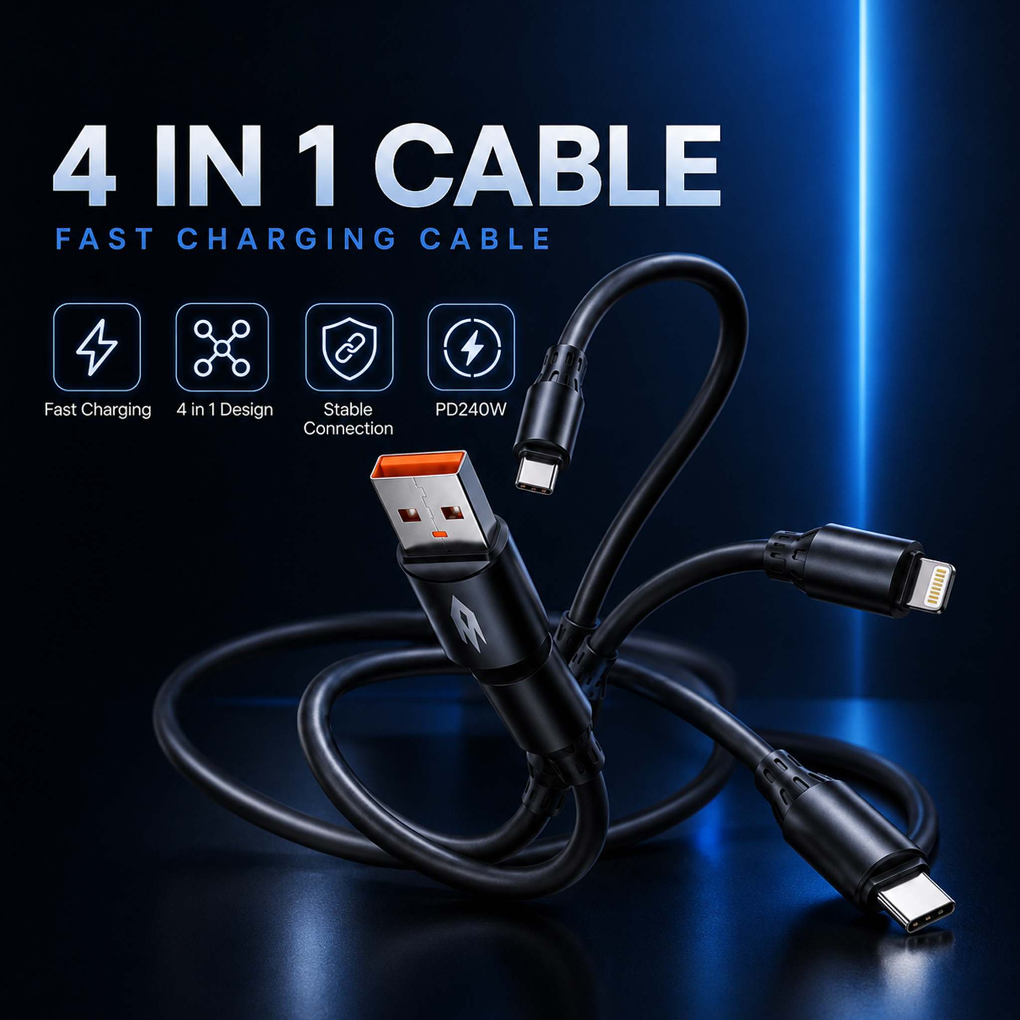 240W PD Fast Charging Cable