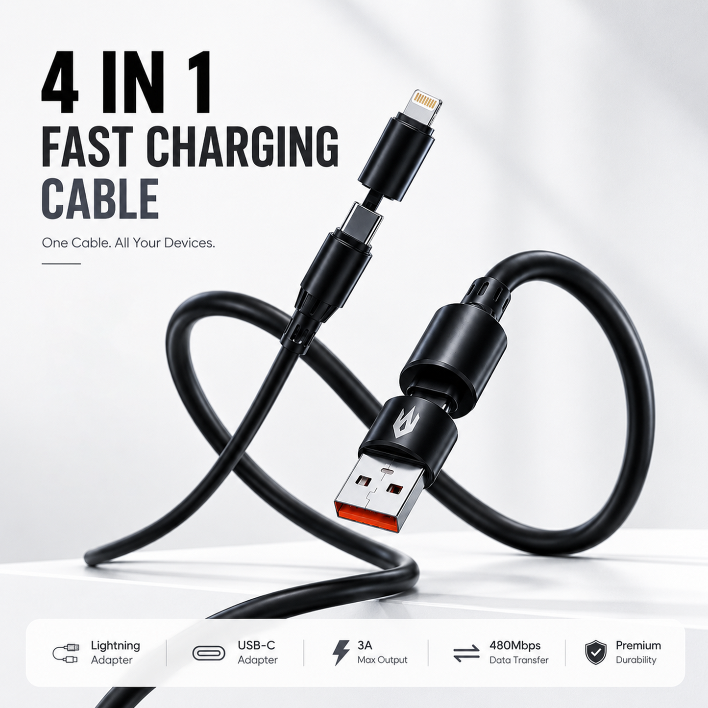 240W PD Fast Charging Cable