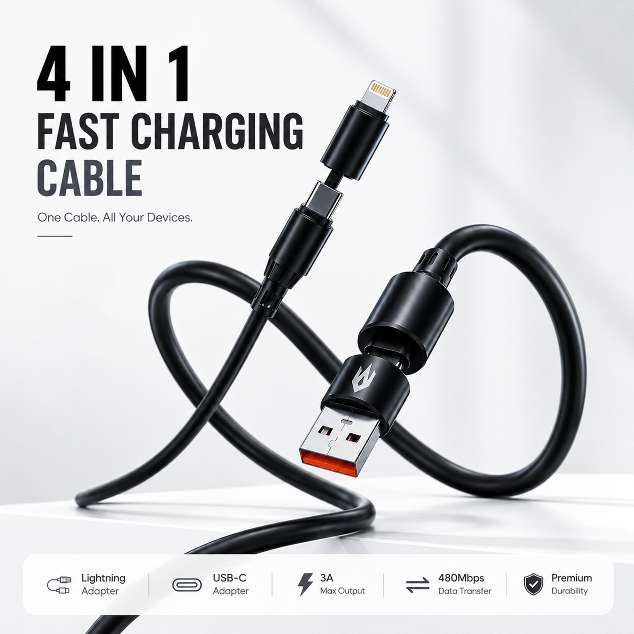 240W PD Fast Charging Cable