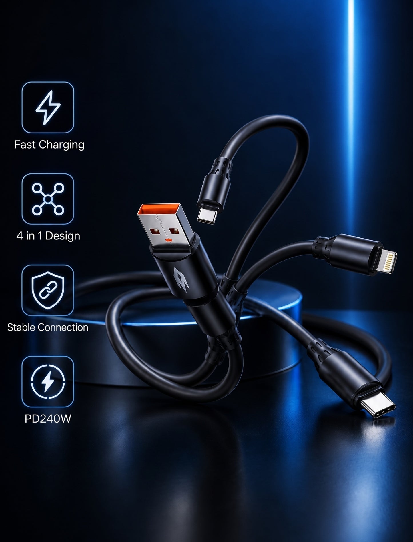 240W PD Fast Charging Cable