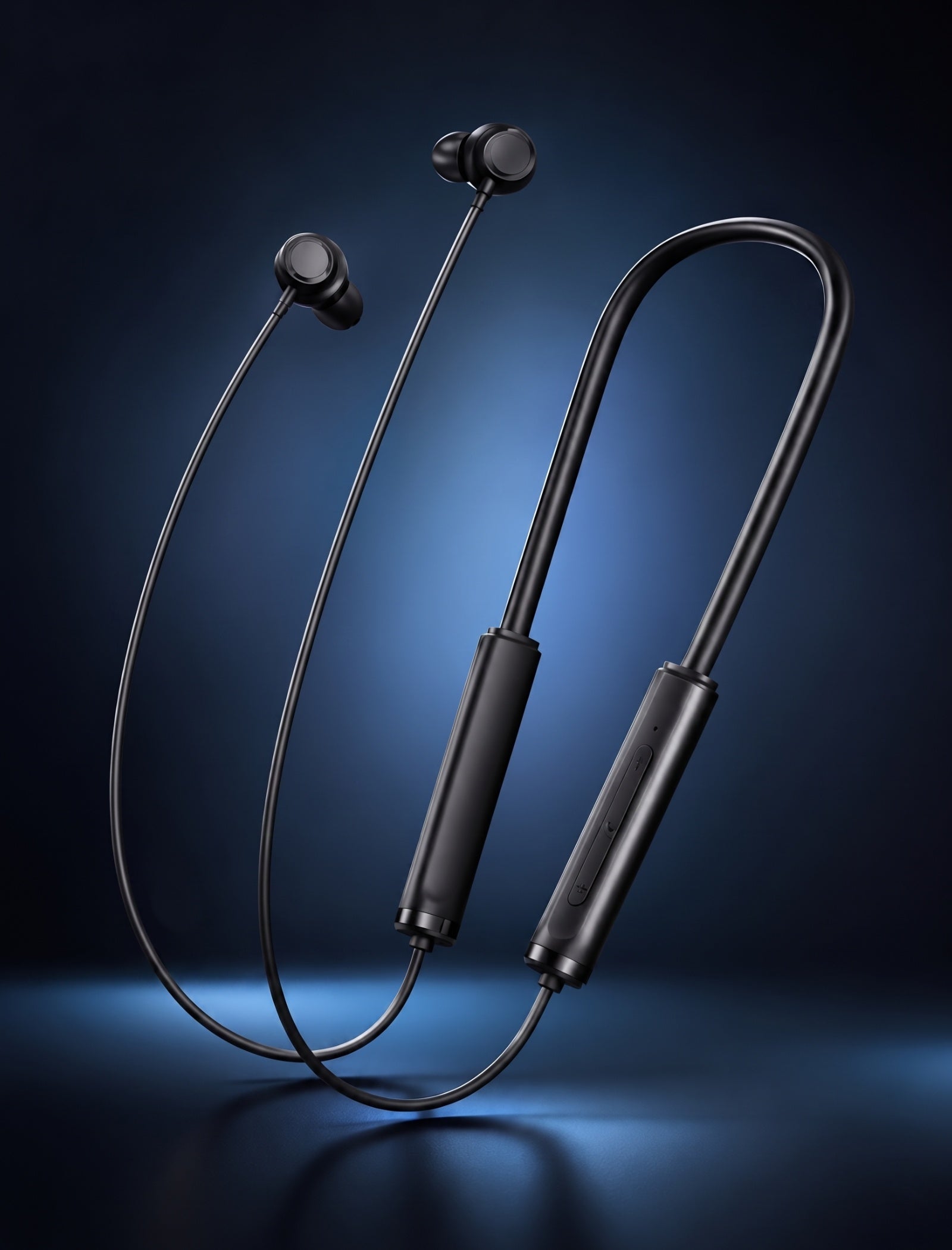 Wireless Neckband Earphones with Heavy Bass